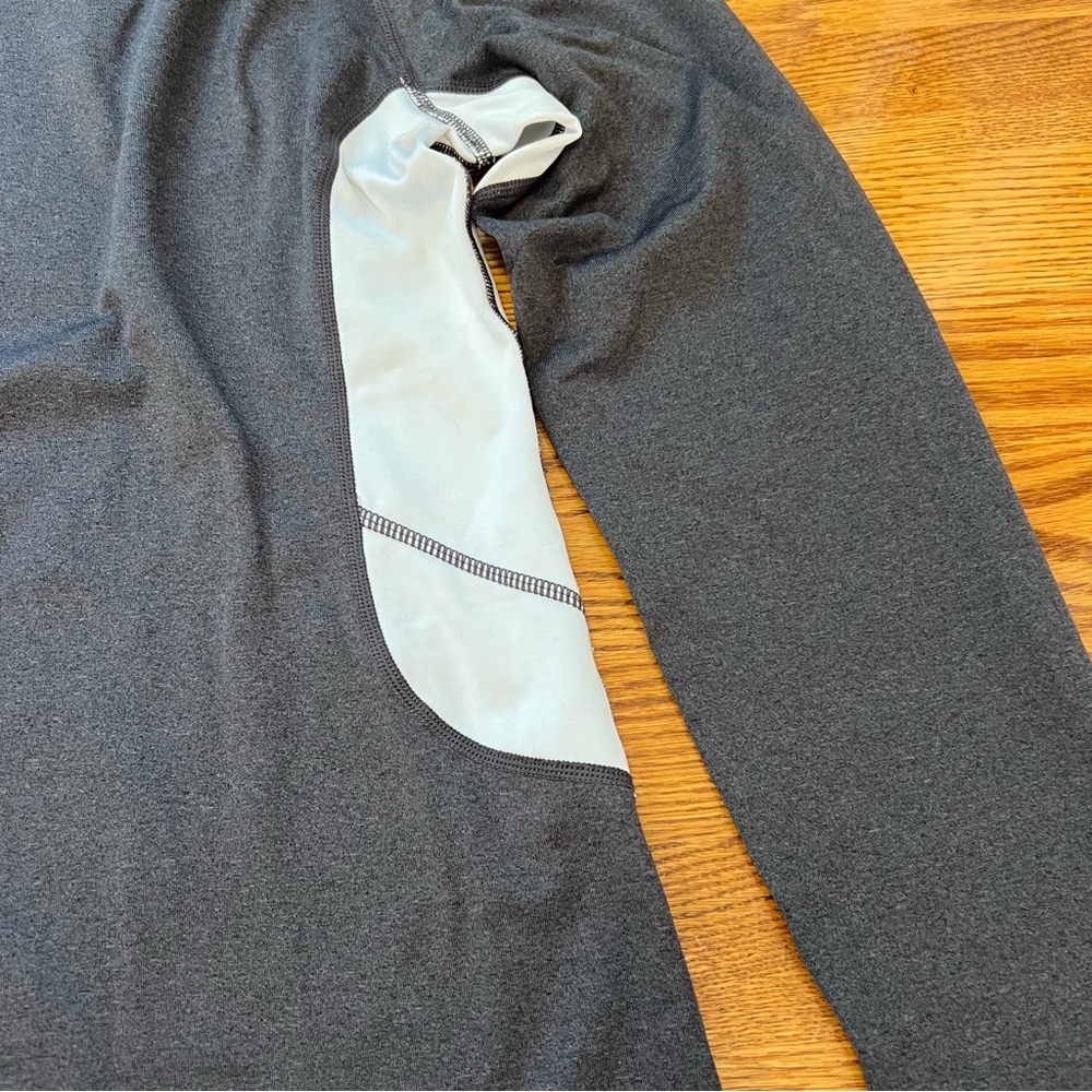 Paradox Grey 1/4 Zip Base Layer Longsleeve - Picture 10 of 14
